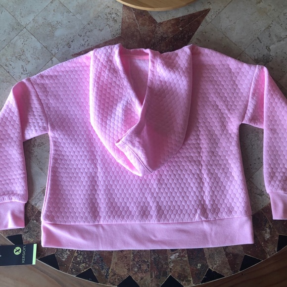 Girl’s pink hoodie, size S - Picture 2 of 2